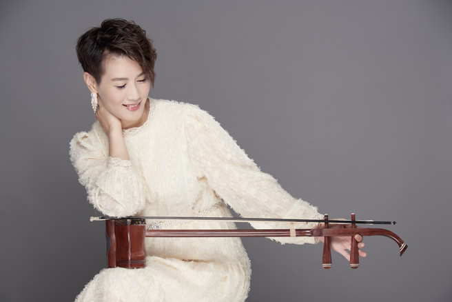 北市國高胡演奏團員張舒然。（圖／臺北市立國樂團提供）