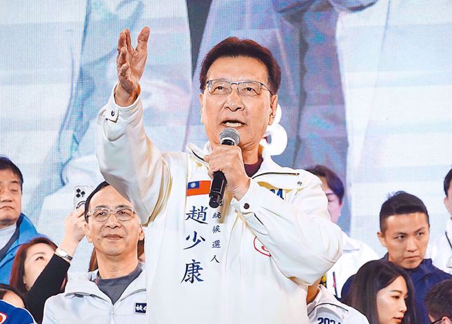 前中广董事长赵少康。（中时资料照）