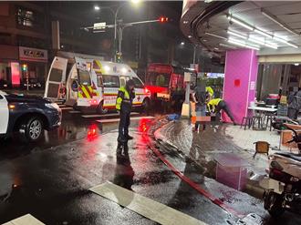 三重重大車禍！騎士遭撞成「人肉飛彈」飛進豆漿店