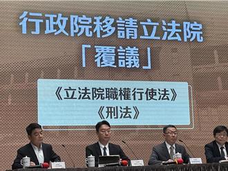 時論廣場》行政院覆議理由 毀憲亂政（黎家維）