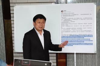 傅崐萁不滿政院提覆議 連嗆三次：覆議不成功卓榮泰要下台嗎？