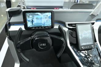 COMPUTEX工研院秀全球車安技術 AI影辯可透視前車視野