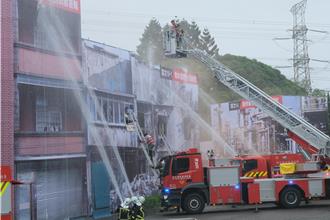 竹縣民安10號演習 模擬作戰災損、重大天災救援