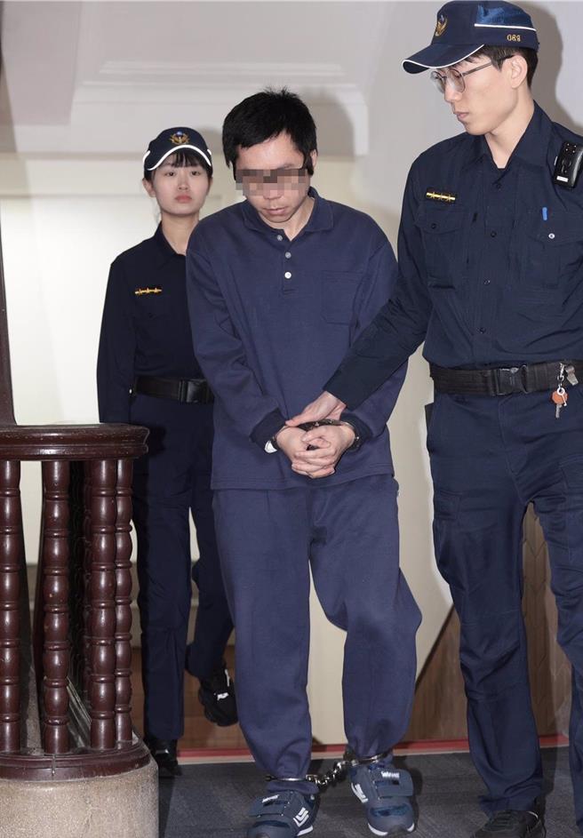 陳伯諺（中}殺死馬國女大生法庭上痛哭，求法官輕判（本報資料照片，郭吉銓攝）