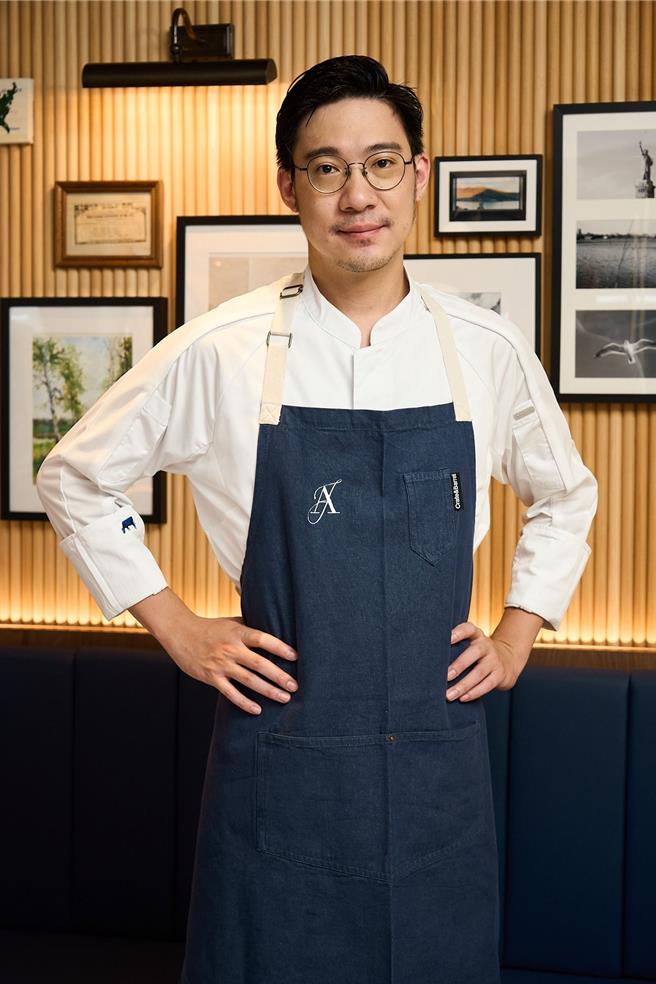 「AJ Grill」主廚馮奕銘曾經於米其林一星「A CUT」、牛排教父鄧有癸旗下餐廳「Danny ＆ Company」、「Prime 168」等知名牛排館操刀。(馮奕銘提供)