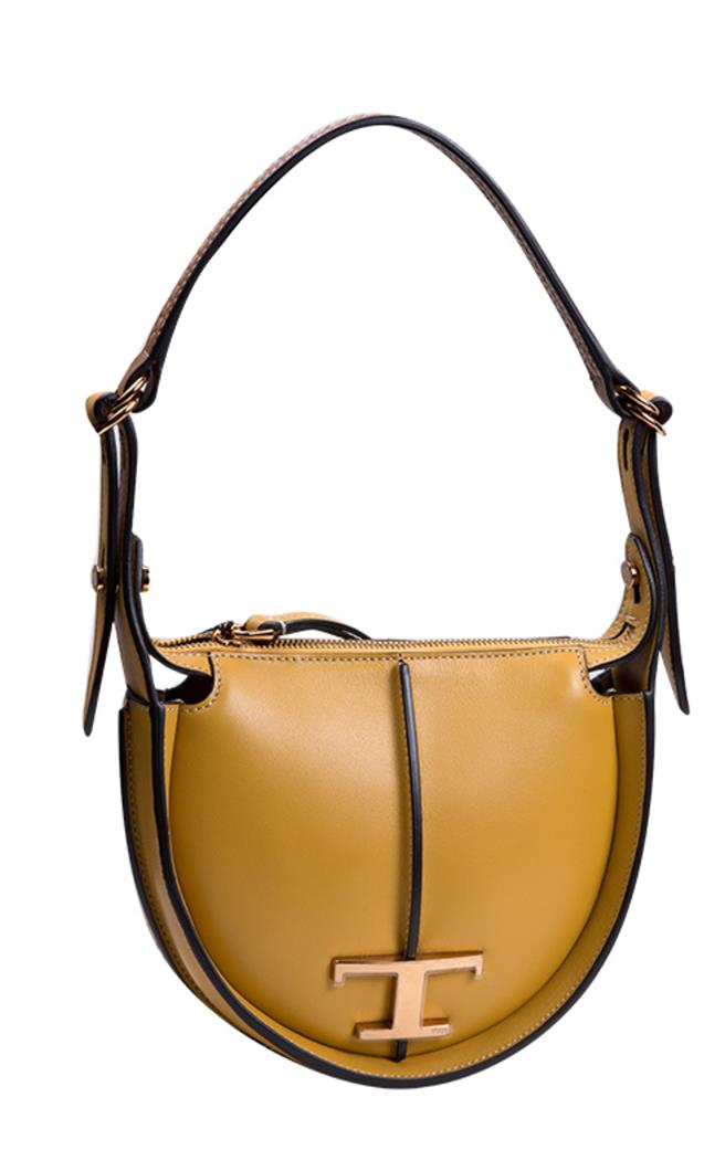 禮客Outlet的HAMA BOUTIQUE時尚名牌選品店推出「Tod's肩背包」，原價4萬1800元、特價2萬900元。（禮客Outlet提供／朱世凱台北傳真）