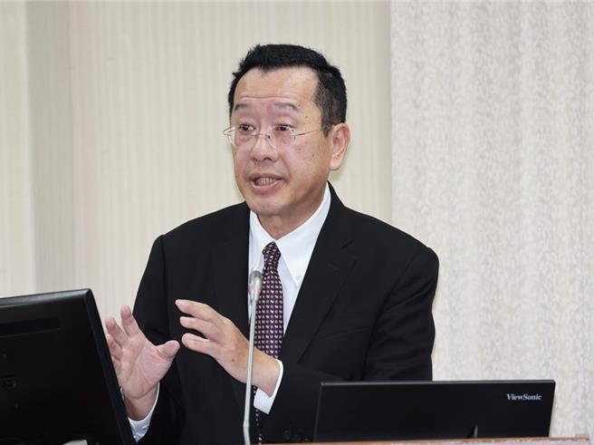國防部長顧立雄6日在立法院外交及國防委員會答詢。（姚志平攝）