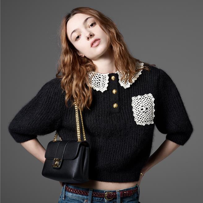 莉莉麥金尼可說是近期少見的天才型演員，難怪熱愛藝術電影的Hedi Slimane會一眼相中。（CELINE提供／黃唯淯台北傳真）