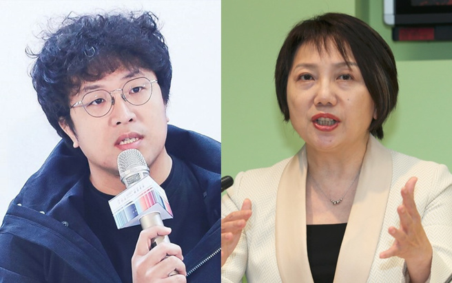 新任民主基金会董事，民进党立委沈伯洋(左)、范云(右)入列。（合成图／示意图／资料照）