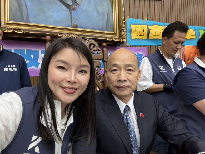 張嘉郡(左)是雲林縣區域立委，立法院長韓國瑜(右)過去也曾長時間住在雲林。（示意圖／資料照）