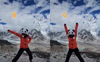 正妹登山家「聖母峰前」狂跳16蹲 醫曝血氧濃度：蠻危險的