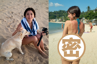 混血網紅比基尼辣照秀翹臀 網歪樓：像蕭美琴