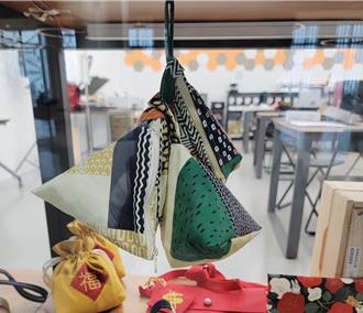 端午節應景 高雄青創店家推「原創粽型香包」