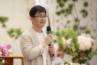 惠中寺「未來與希望」講座　陳義芝詩心接千載古典與現代