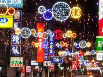 光影藝術節亮起來  古鎮鹿港美如夢幻不夜城