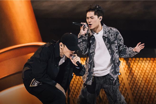 Barry在《新說唱2024》挺進24強。（愛奇藝提供）