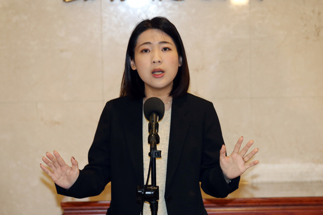 国民党立委徐巧芯。（中时资料照）