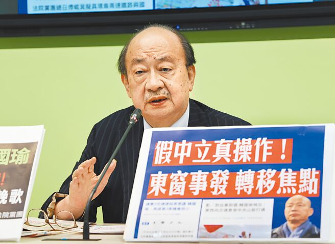 民进党立法院党团总召柯建铭6日在立法院指出，现在罢免声响，国民党出现逃命潮、人人自危。（姚志平摄）