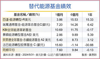 挺淨零 轉型能源基金進補