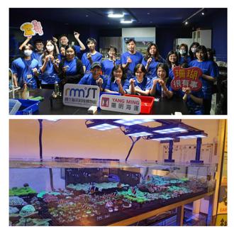 阳明守护生物多样性 船舶减速护蓝鲸、復育珊瑚   