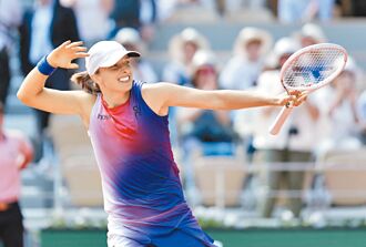 法網》思薇雅蒂掃20連勝 今與鮑琳妮爭冠