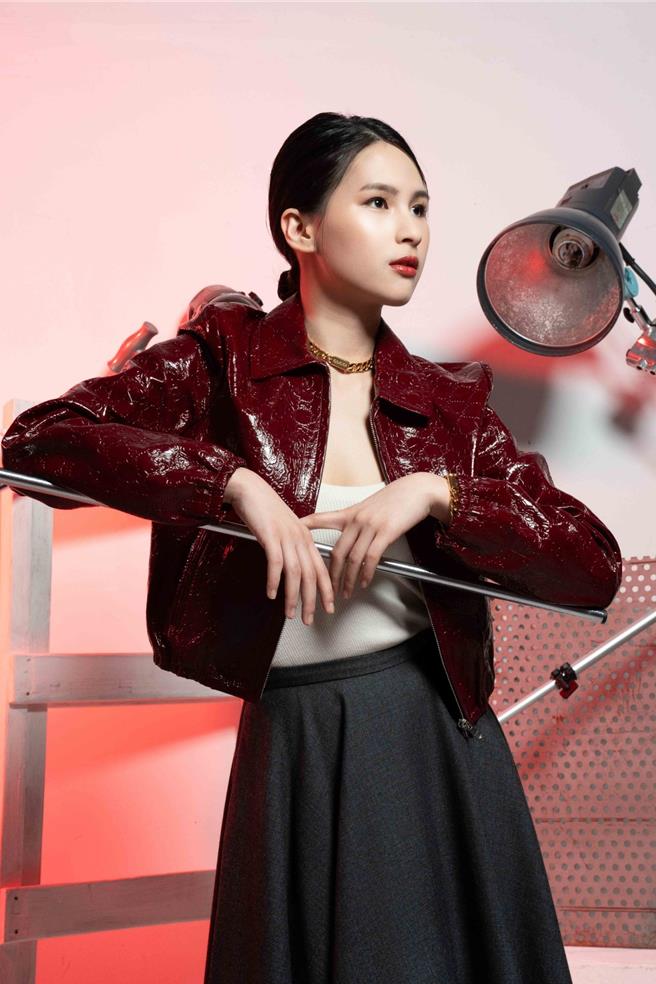 台北電影節非常新人林亭莉。（石智中攝）