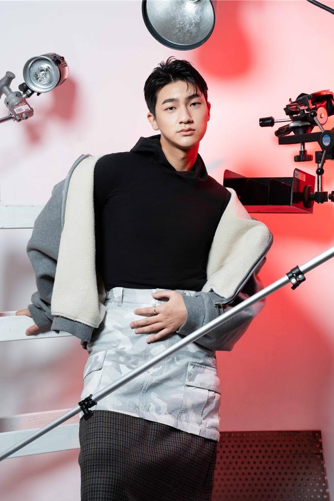 台北电影节非常新人裴子齐。（石智中摄）