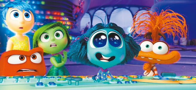 《脑筋急转弯2》票房开红盘。（迪士尼影业提供）