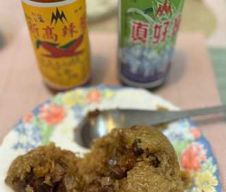 醬料也戰南北？ 高嘉瑜PO粽子照被嘲：弱爆