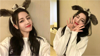 迪丽热巴变高冷黑天鹅 1侧身「炸出傲人部位」网讚嘆：女娲炫技