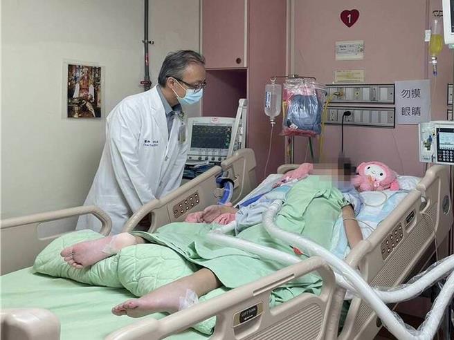 陳姓姊姊在彰化秀傳醫院搶救，昏迷指數維持在3分。（資料照片／孫英哲彰化傳真）