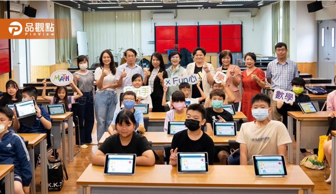 「Fun手x Fun心學數學計畫」成果展園遊會8日在大寮國中舉辦。（圖片來源：林岱樺辦公室提供）