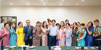 端午異國文化包粽趣！賴清德謝謝新住民對台灣的貢獻