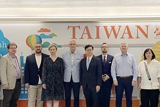 捷克参议院副议长率官员学者访台 深化台捷关键产业合作