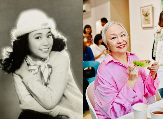 资深艺人陈秋霞2016年罹患乳癌第二期，曾一度掉光头髮，如今抗癌成功。（图／翻摄自Chelsia Chan 陈秋霞脸书）