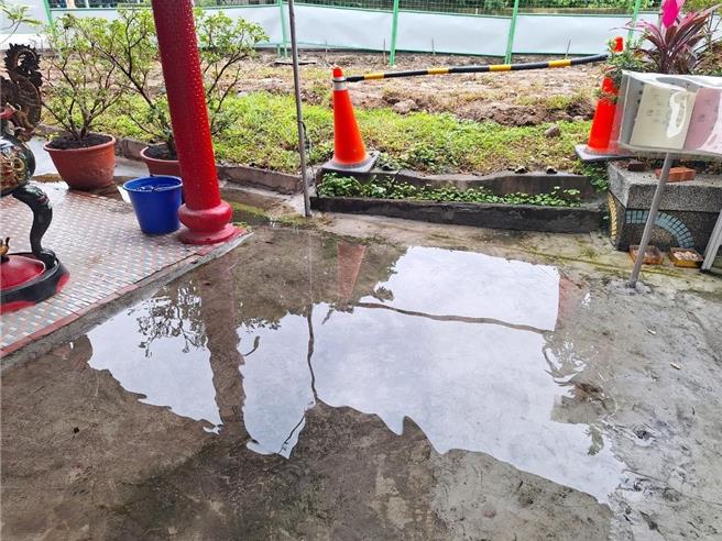 改善在地土地公積水問題。(都發局提供／蔡依珍桃園傳真)