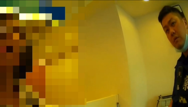 警方到場告知此為典型的「假交友詐騙」。( 翻攝畫面 )