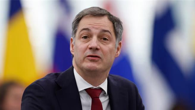 七党执政联盟在大选中失利后，比利时总理德克鲁（Alexander De Croo）宣布辞职。（美联社）