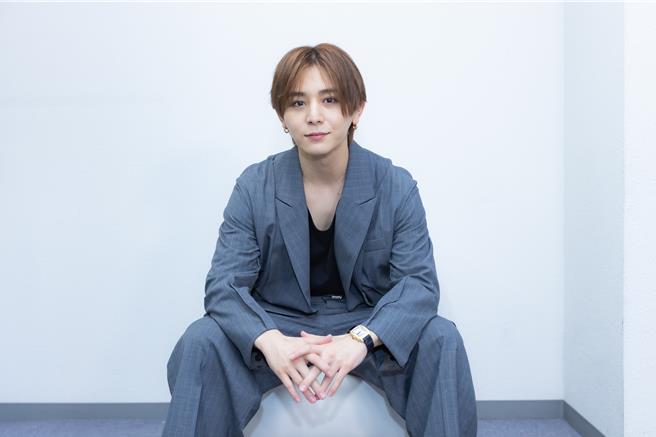 山田凉介为主演电影《Silent Love》接受台湾媒体访问。（大福音乐HAPPY MUSIC、大鸿艺术BIG ART提供）