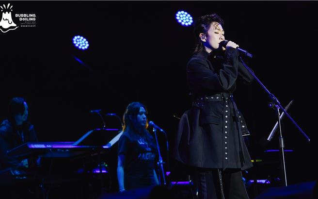 林憶蓮日前參與音樂節演出。（泡泡島音樂藝術節提供）