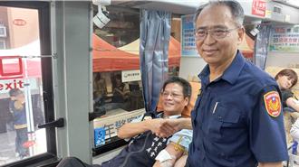 挽袖捐热血救人一命 桃园警分局盼抛砖引玉