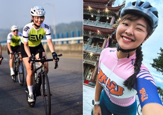 運動網紅「伊娃Eva」北宜出意外　騎單車遭砂石車擦撞險遭輾！