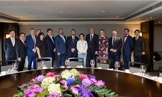 捷克14日开设台捷中心 萧美琴接见访团：乐见多项计画持续交流