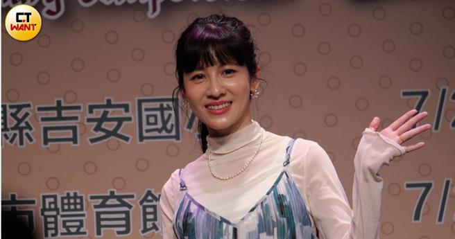 连俞涵日前出席客家文化活动记者会。（图／本刊摄影组）