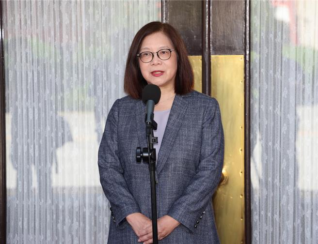 海委會主委管碧玲11日赴立法院備詢。（姚志平攝）