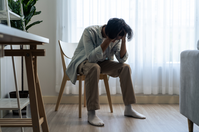 男子和第一任女友發生親密關係後，生殖器開始長水泡。（示意圖，shutterstock／達志）