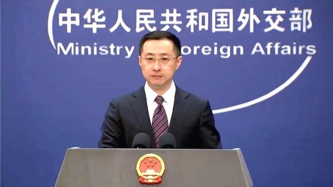 中国外交部发言人林剑。（中国外交部官网）