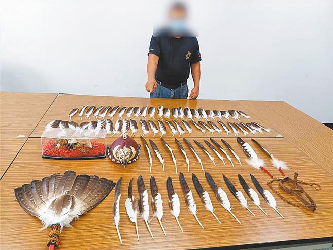 检警前年在屏东来义山区逮获陈姓男子违法捕抓熊鹰，并在他家起获大批珍贵羽毛，案经屏东地院审结后，法官判陈男缓刑，可上诉。（资料照）