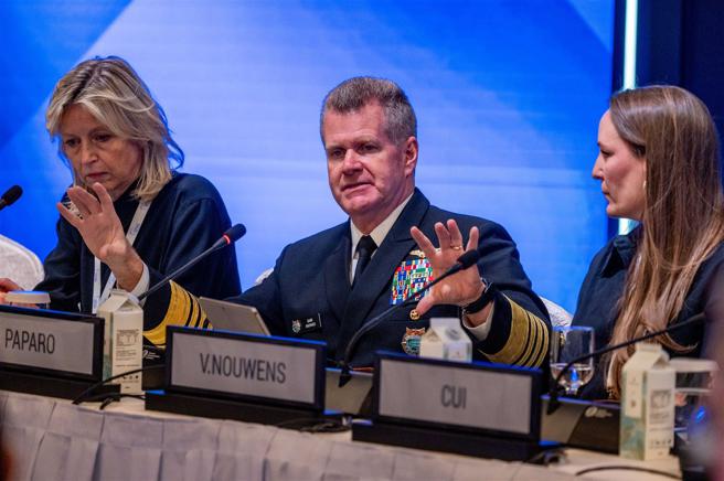 美国印太司令帕帕罗上将宣示，已启动「地狱景象」计画，未来将在印太地区部署数以千计自主武器系统，吓阻共军侵臺威胁。（取自DVIDS网站）