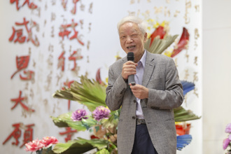 惠中寺未來與希望講座　向陽以台語詩譜寫土地戀歌